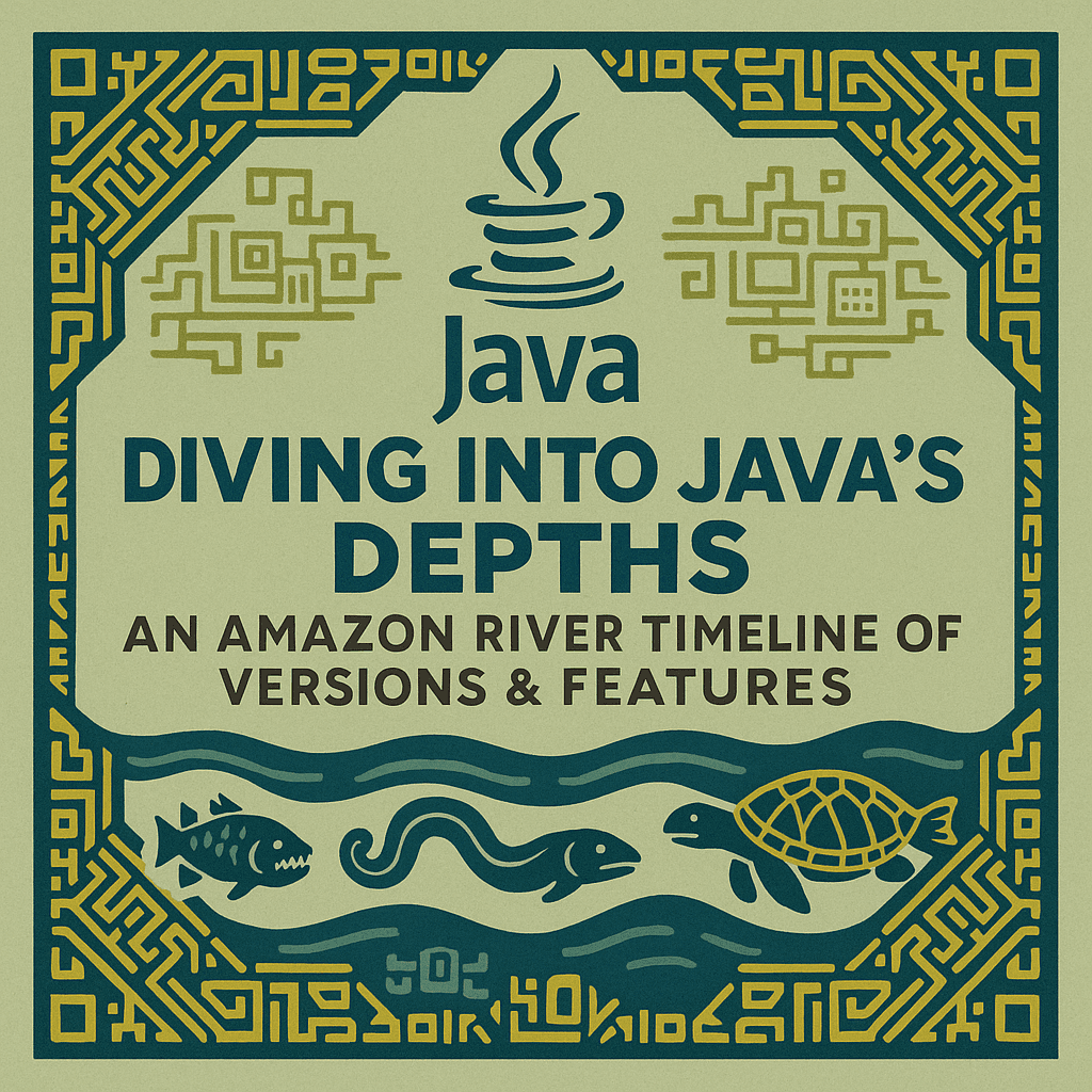 Diving Into Java’s Depths: An Amazon River Timeline of Versions & Features